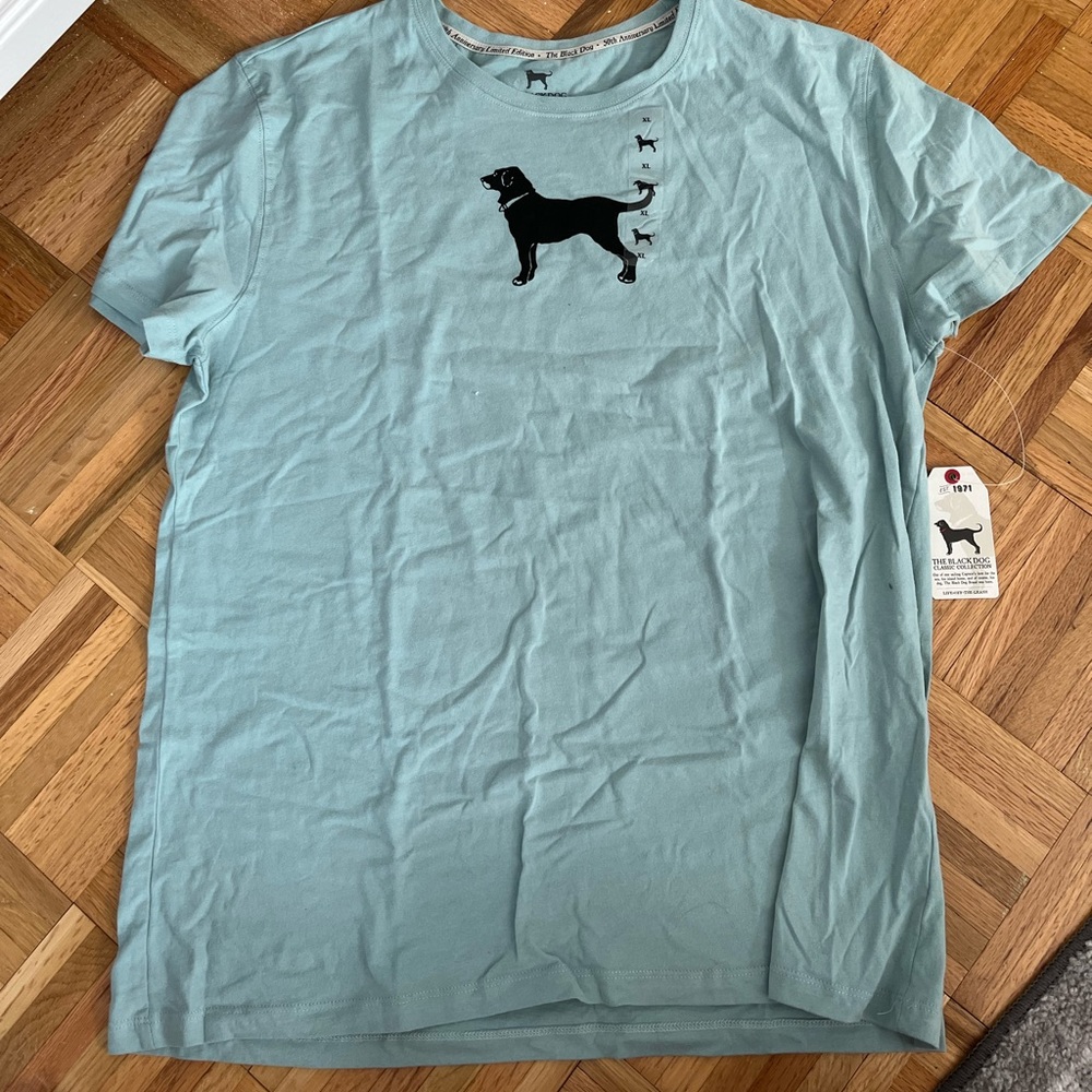 The Black Dog women’s teal t-shirt size XL